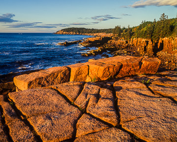 LE-AM-LA-012         Rocky Coast, Park Loop Drive, Acadia National Park, Maine