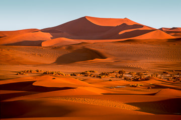 LE-AF-LA-01         Panaroma Of The Dunes, Namib-Naukluft National Park, Namib Desert, Namibia