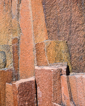 LE-AF-LA-015         A Close-Up From Organ Pipes, Twyfelfontein, Damaraland, Namibia