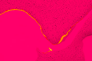 LE-MH-01&nbsp;&nbsp;&nbsp;&nbsp;&nbsp;&nbsp;&nbsp;&nbsp; Abstract Close-Up Of Merging Paints