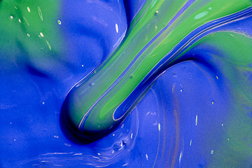 MH-08         Abstract Close-Up Of Paints Mixing