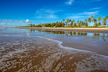 LE-BR-LA-122         Peaceful Beach, Southern Coast Of Bahia, Brazil